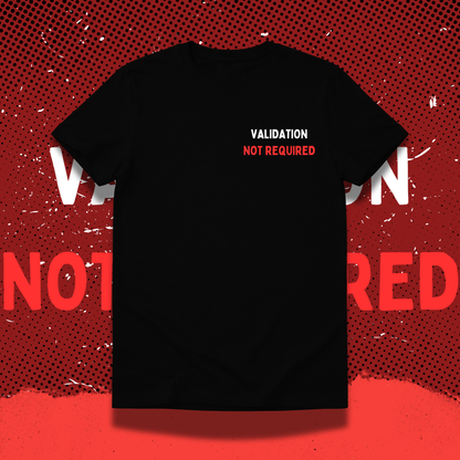 Validation not required.